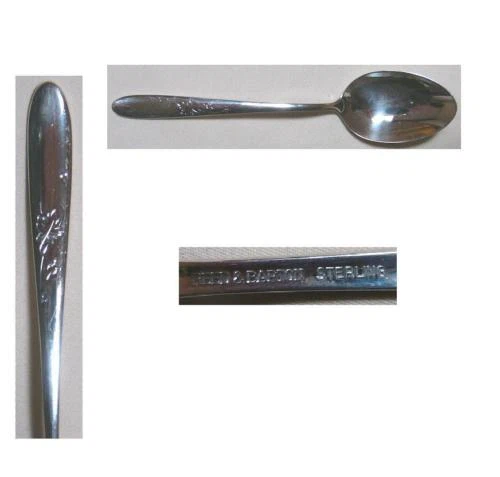 AUTUMN LEAVES TEA SPOON REED & BARTON