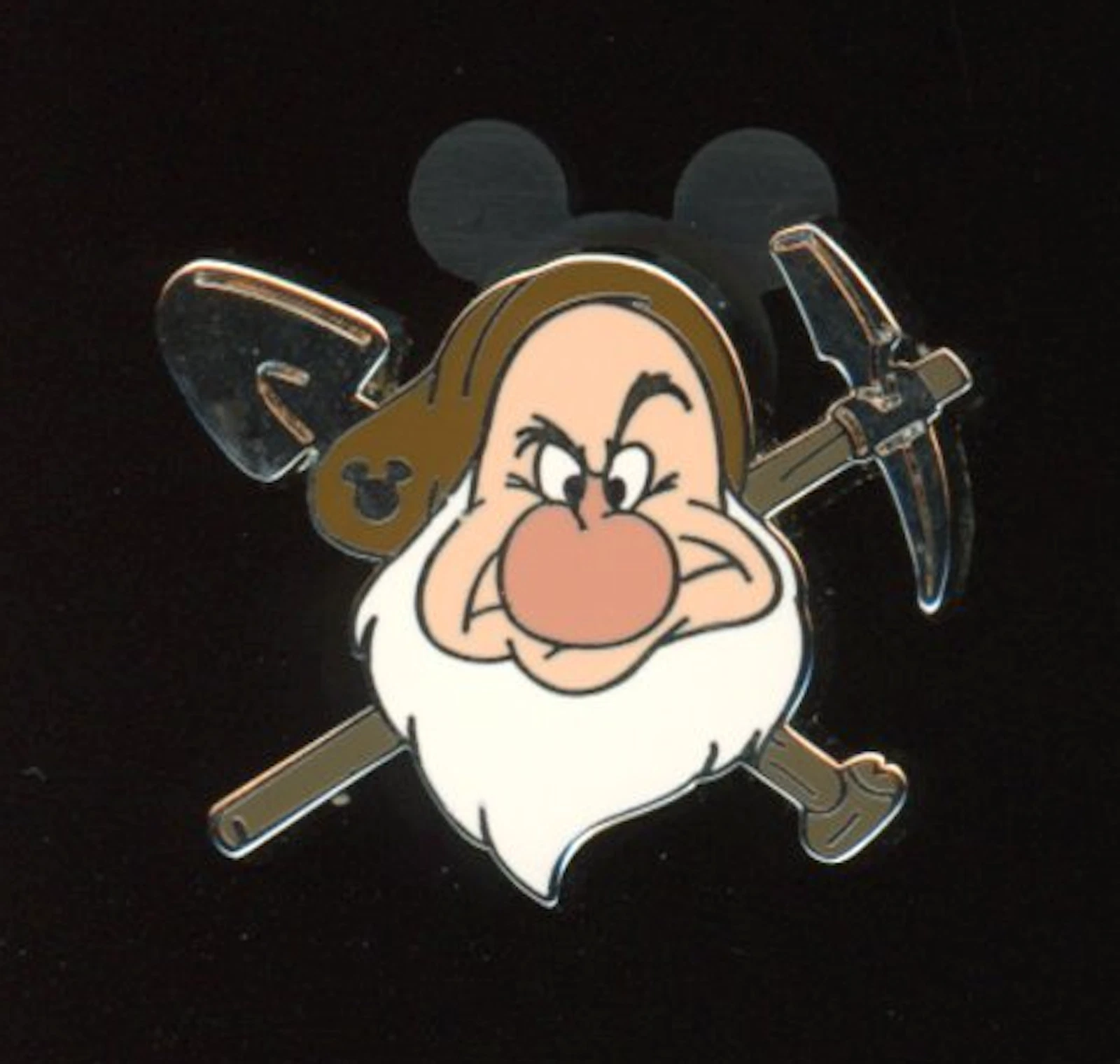 2014 WDW Snow White Seven Dwarfs Hidden Mickey Grumpy Disney Pin 99893