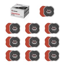 10Pcs Bias Tire Patch 5.32" x 5.32" Heavy Duty Round Tire Repair Patches for  