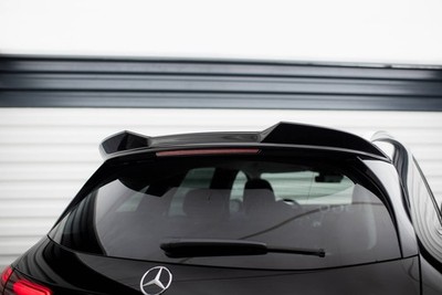 Heck Spoiler Aufsatz Abrisskante 3D passend für Mercedes GLC AMG-Line X254 schwa