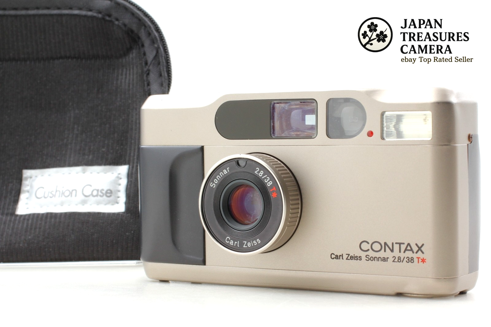 Read [ Exc+5 ] CONTAX T2 Titan Silver Point & Shoot 35mm Film Camera From JAPAN