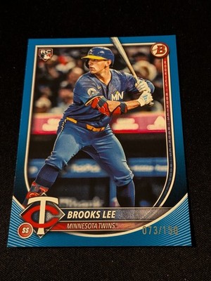 2025 Bowman Brooks Lee #72 043/150 RC