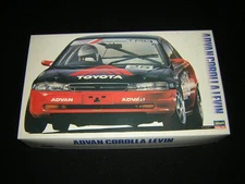 Hasegawa 1/24 Advan Corolla Levin ADVAN Unassembled Model Store Stock