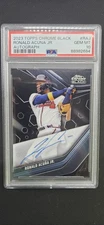 2023 Topps Chrome Black - Autographs Ronald Acuña Jr. #CBA-RAJ (AU) GEM MT