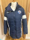 Vintage Macron Rushden & Diamonds Blue Mens Medium Coat - Football Padded Jacket