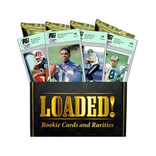 LOADED! Legends PGI 10 Football Collector's Box: 4) Rookie Cards – Moss Warner+