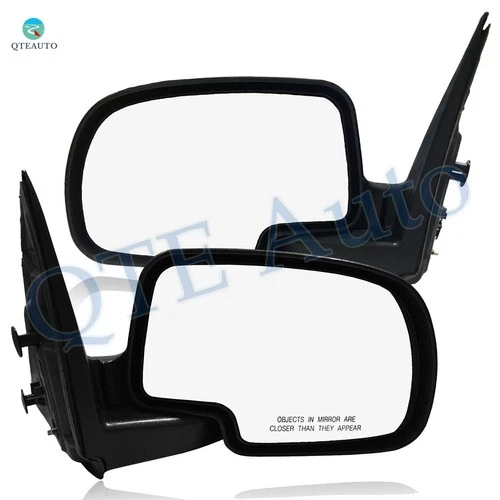 2 Left-Right Side Manual Foldaway View Mirror For 1999-2006 Chevy Silverado 1500