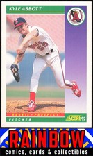 1992 Score #849 Kyle Abbott California Angels