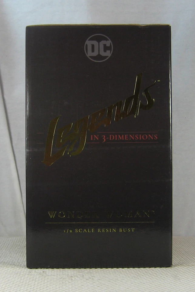 Busto animado 1/2 DC Legends in 3D Wonder Woman 288/1000 Diamond Select SELLADO Foto 3 de 4