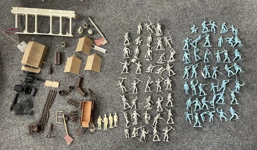 Vintage Marx Blue & Gray Civil War PlaySet, 1950’s