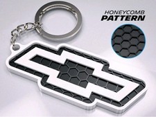 Chevy Logo Keychain 3d Honeycomb Style Car Key Ring Gift For Chevrolet Fans Bw Chevy Logo Keychain 3d Honeycomb Style Car Key Ring Gift For Chevrolet Fans Bw
