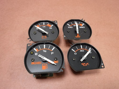 #ad #ad Jeep Cherokee XJ 87 90 Instrument Cluster Heads Volt Temp Fuel Oil PARTS ONLY $39.99