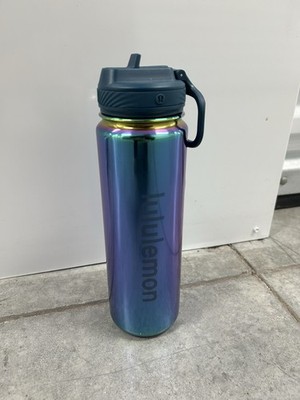 Lululemon Back to Life Sport Bottle 24oz Straw Lid LU9CCFS NWT Purple Blue Ombré