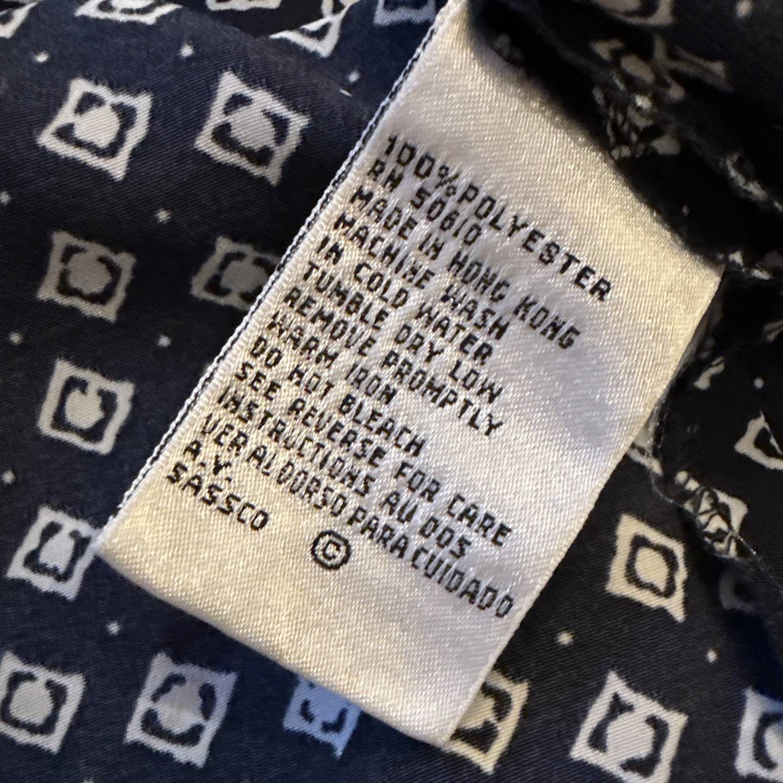 Le Suit Vintage Skirt Suit Navy Blue White Pleated Size 12