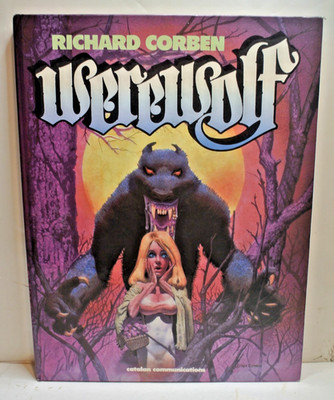 Richard Corben WEREWOLF First Print 1984 Hardcover + DENSAGA 1 & 3