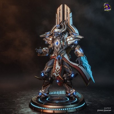 Artanis - StarCraft 2 - Fan Art Figur - 3D Resin Print - 321mm
