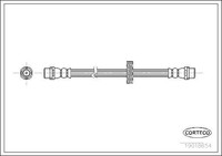 Corteco 19018654 Bremsschlauch FüR VW