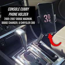 Console Cubby Phone Mount For 2005-2007 Dodge Charger Magnum Chrysler 300
