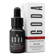 GODA For Her Pheromone Perfume For Women Long-Lasting with Jasmine and Rose 15ml