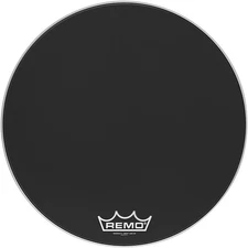 Remo Powermax 2 Ebony Crimplock Bass Drum Head 28 in.