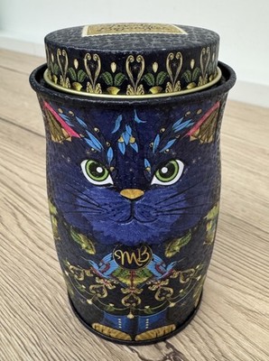 Monty Bojangles Metall Dose- Midnight Prince Cat Tin - Leer