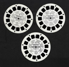 1972 GAF View Master CHARLIE BROWN Summer Fun - United Feature 3 Reel Set B548