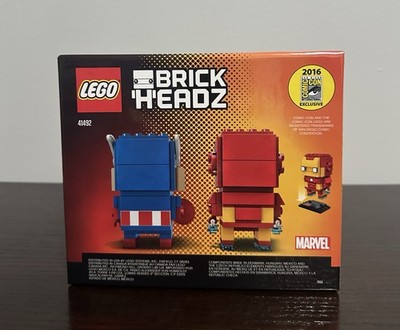 monoキャプテンアメリカ LEGO BRICKHEADZ: Iron Man & Captain America (41492) for sale