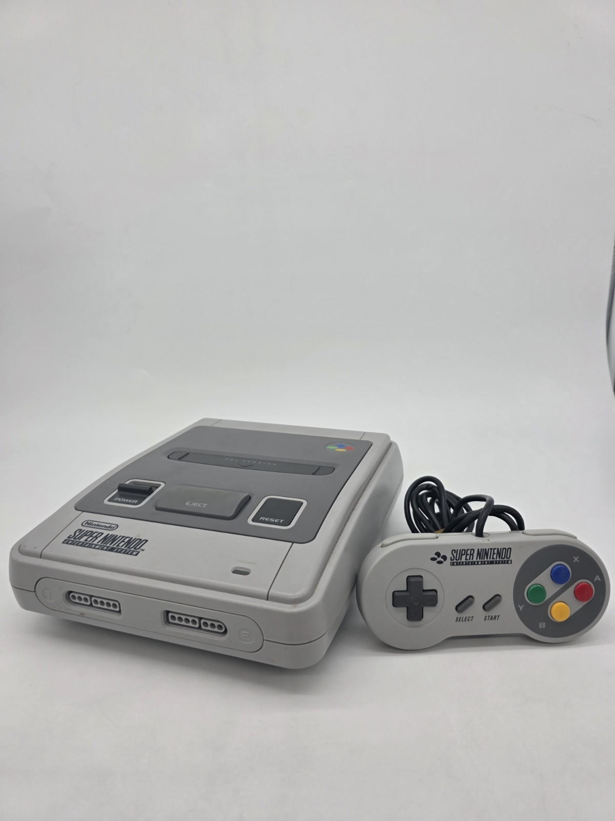 Super Nintendo Snes Console Con Controller E Cavi 2842