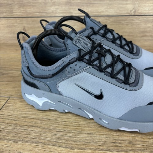 Nike Shoes Size UK 7.5 React Live Grey Gym Running Trainers Mesh Summer - Picture 7 of 10