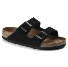 NWT Birkenstock Arizona Soft Footbed Suede Leather Unisex Adults All size EU
