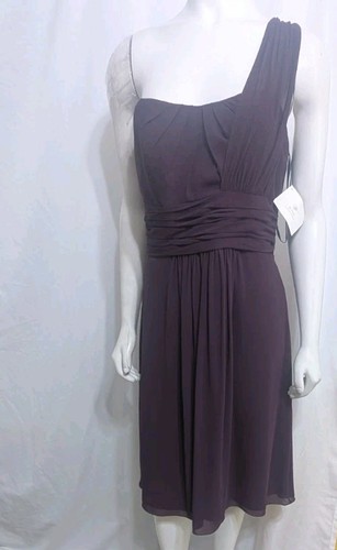 👗 WATTERS WTOO 381 $215 SIze 10  PURPLE BRIDESMAID PARTY DRESS 👗