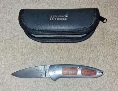 Böker Damast Sammlermesser, Speedlock, Nr.052 - Bild 1 von 2