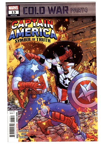Captain America: Symbol of Truth #13 NM 9.4 2023  R.B. Silva Cover