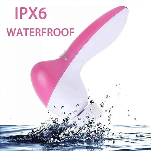 5 in1 Electric Facial Cleaner Wash Face Brusher Hand Skin Exfoliation Massager A - Picture 6 of 8