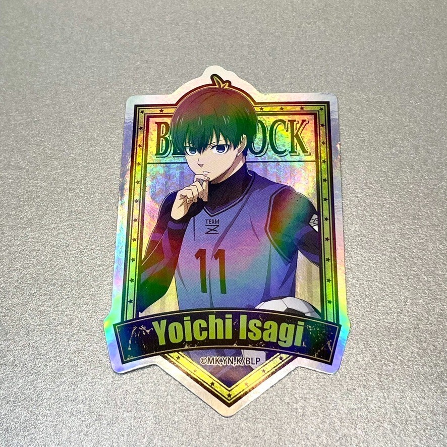 Yoichi Isagi Aurora Seal Sticker Blue Lock TCG Shonen