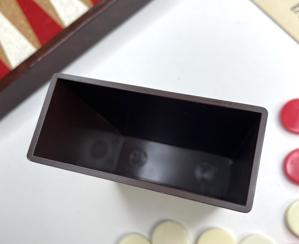 Design Philipp Backgammon Chess Checkers Board Game Set Faux Book Box ...