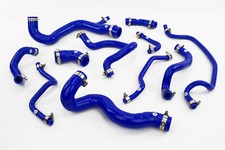 Silikon K&uuml;hler K&uuml;hlmittel Schl&auml;uche passend f&uuml;r Vauxhall Astra VXR MK5 Zafira Rohre blau