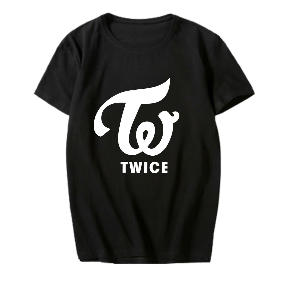 Kpop TWICE Star Support T-shirt Unisex Summer Cotton Short Sleeve