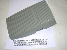 BERNINA SEWING MACHINE FOOT CONTROL PEDAL REPAIR SERVICE TYPE 289 801,1008,1015 