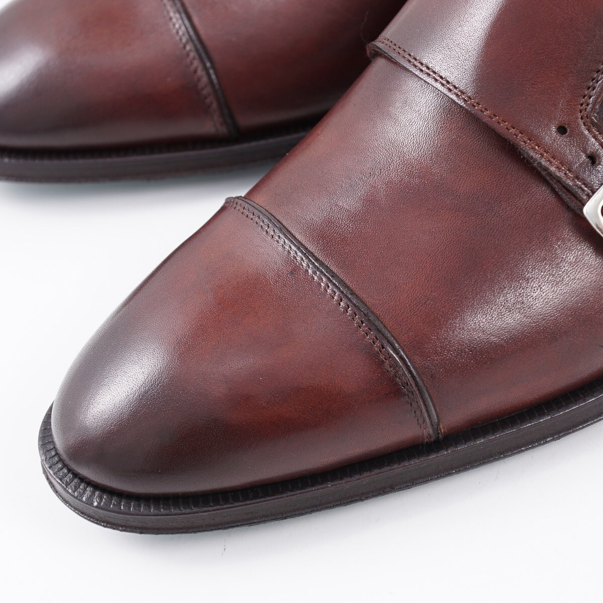 * NIB * $450 Pastori DI BIANCO Remus US 9 M Italian Monkstrap o * add $15 Trees Pastori by di Bianco  main image 3