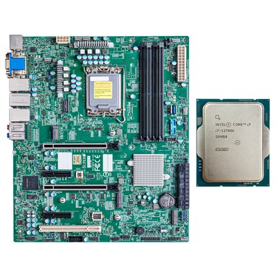 SuperMicro X13SAE-F LGA-1700 INTEL W680 core i7-13700K 16C/24T CPU motherboard