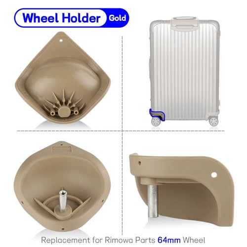 64mm Radhalter Ersatzteile für Rimowa Gepäckbox - Bild 5 von 11
