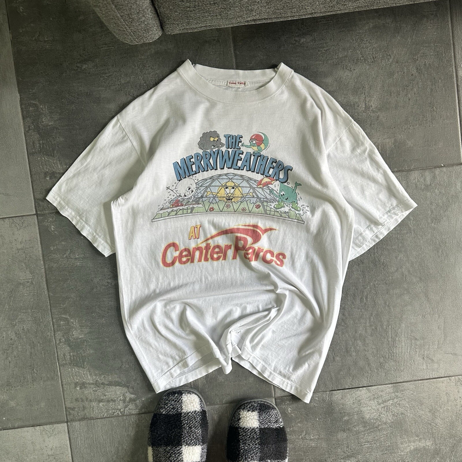 Vintage Y2K Merry Weather Joke Graphic Tee 00s USA Retro Japan Style Used