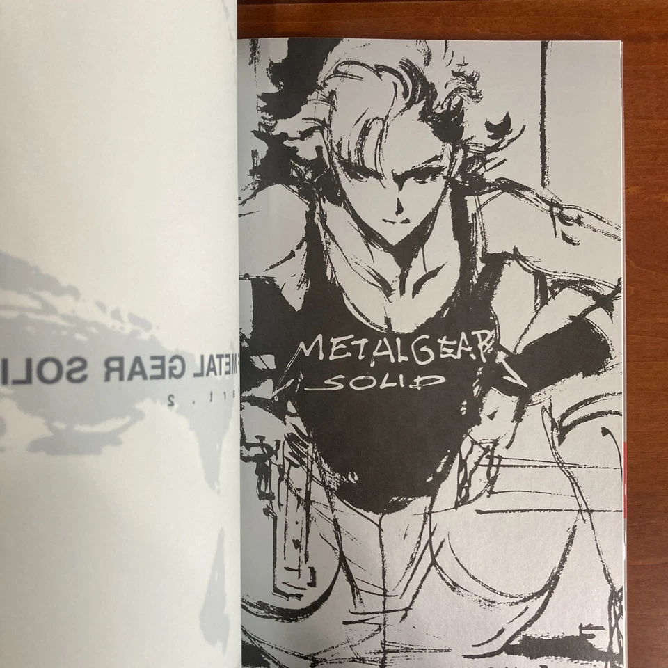 THE ART OF METAL GEAR SOLID Yoji Shinkawa Art Book Illustration - Image 2 of 4