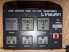 Lvyuan 3000-Watt Step Up/Step Down Voltage Converter Transformer VTUS-3000 