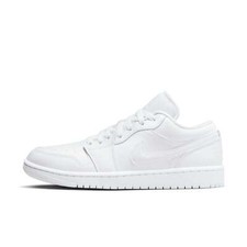  DV0990-111 Womens Air Jordan RETRO 1 LOW TRIPLE WHITE 2022 