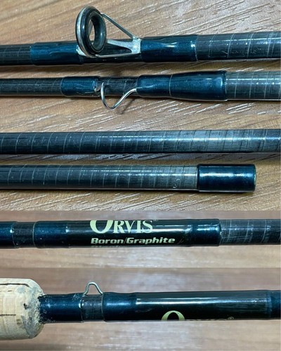 ORVIS Fly Rod boron graphite powerflex mark 2 #7 8ft3inch 2 pieces Fly Fishing - Picture 6 of 8