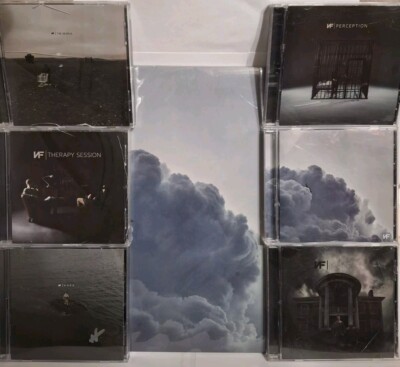NF Cd Vinyl Autograph Clouds Perception Mansion Therapy Session Search & Hope 