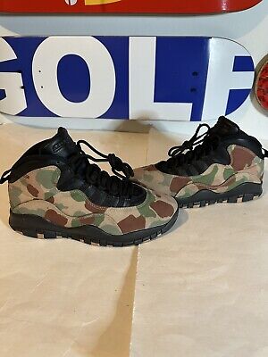 Nike Air Jordan 10 Retro Desert Camo - Size 9 - Dusted Clay Nike Air Jordan 10 Retro Desert Camo - Size 9 - Dusted Clay