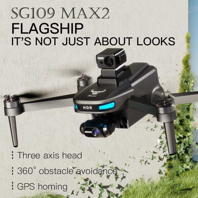 ZLL SG109MAX2 Drone GPS 3-axis Gimbal 4K HD Dual Camera ZLL SG109MAX2 Drone GPS 3-axis Gimbal 4K HD Dual Camera
